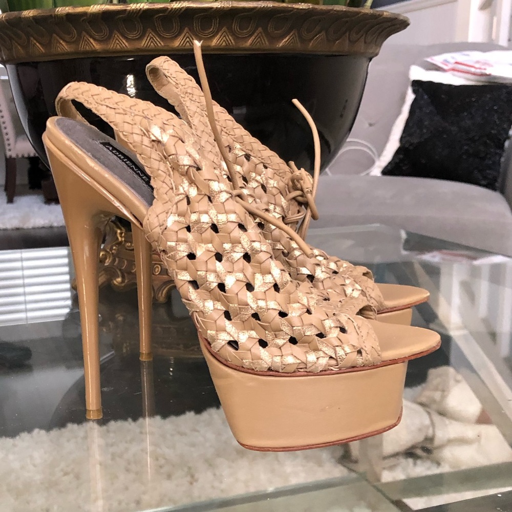 Adrienne maloof by Charles jourdan heels